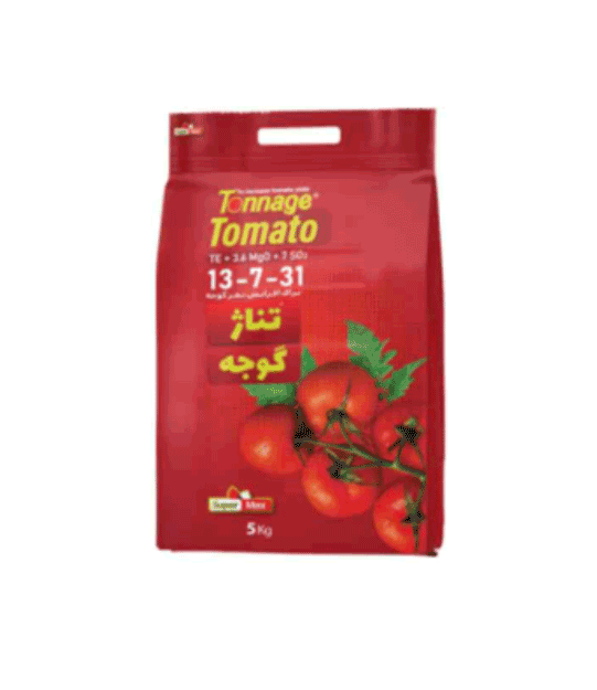 کود تناژ گوجه فرنگی 31-7-13
