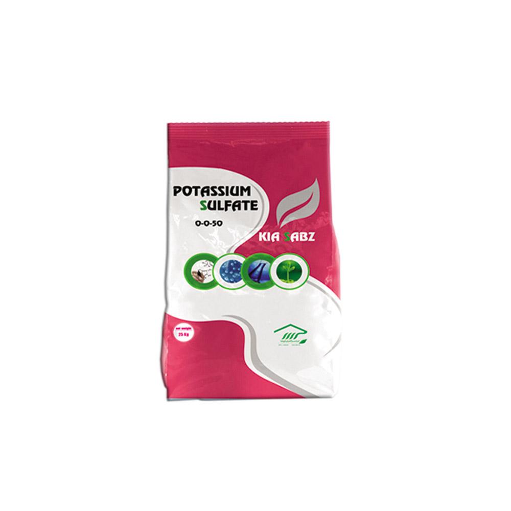 کود پودری سولفات پتاسیم کیاسبز