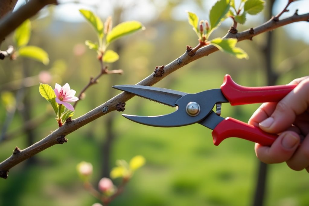 هرس درختان میوه در بهار